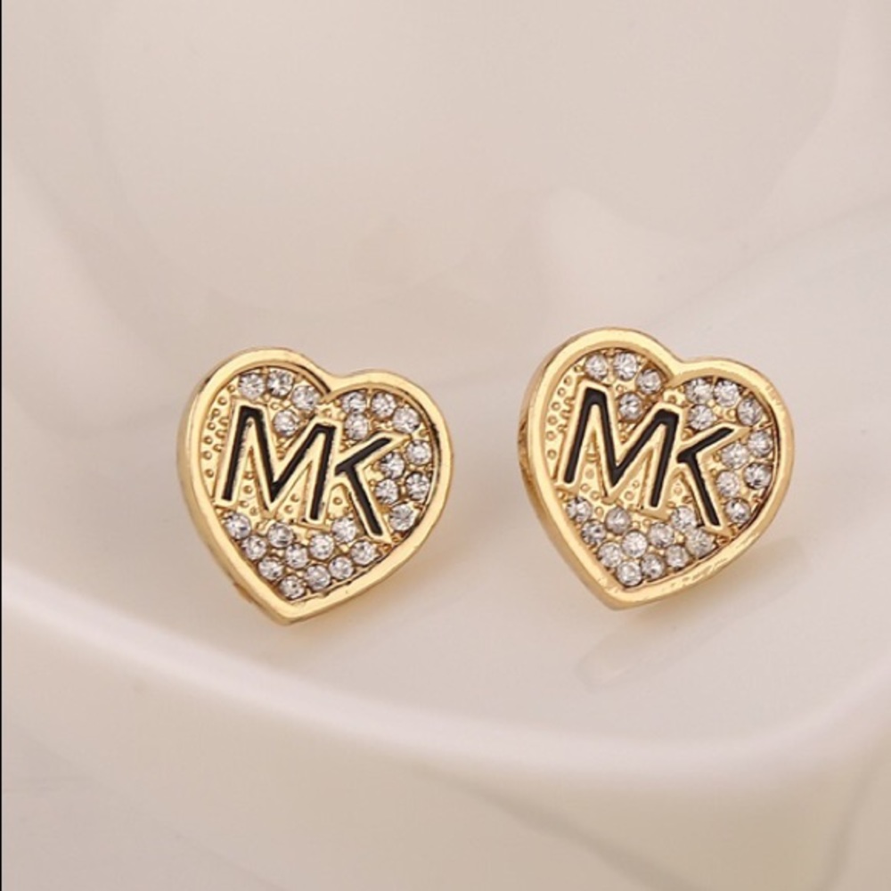 Beautiful Earrings with Gold color